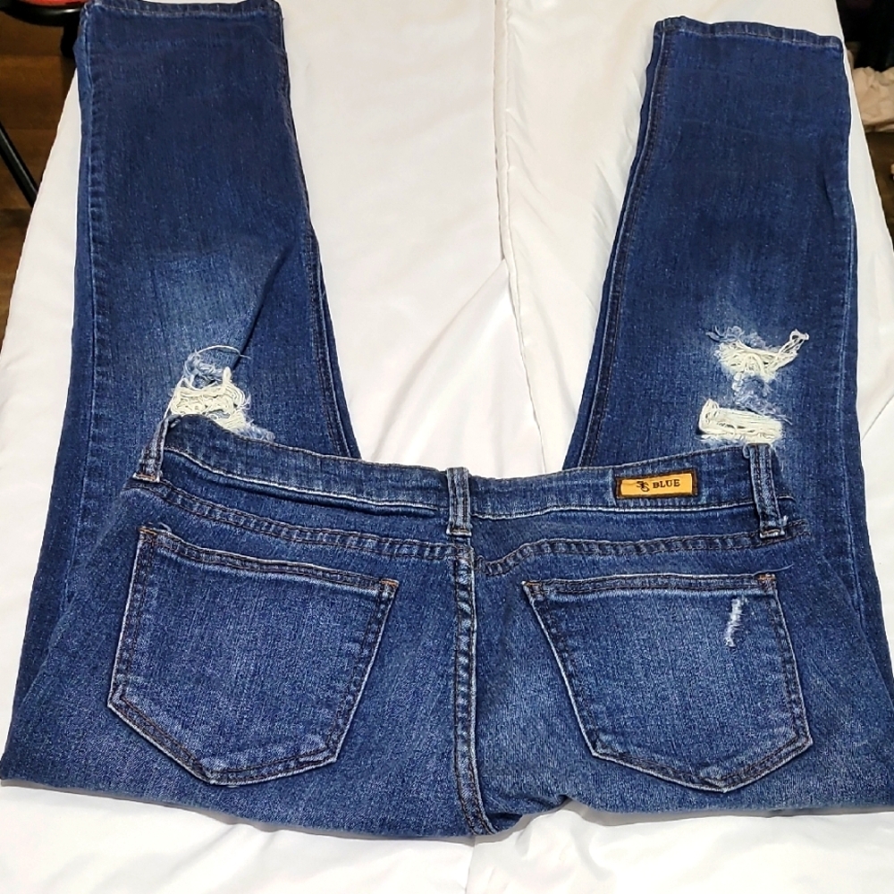 STS Blue Distressed Women's Jeans Size 5